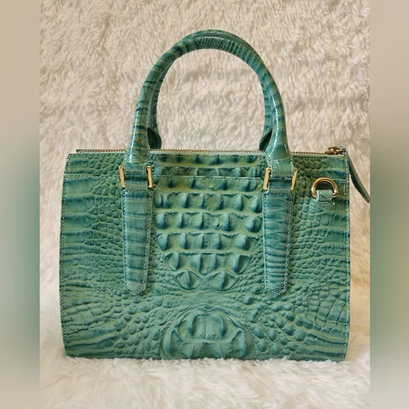 Brahmin Anywhere Convertible Satchel Glass Glossy - Picture 3 of 13